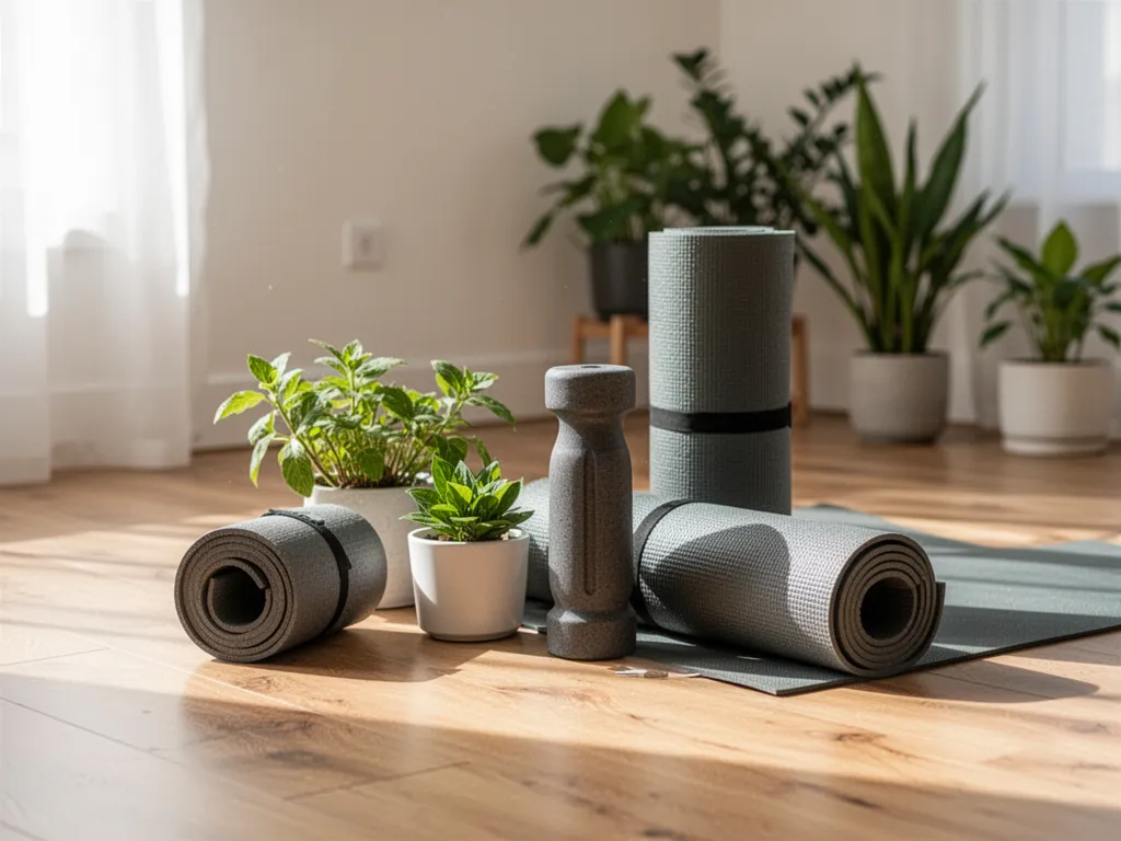 Une femme en méditation, entourée de cristaux représentant les chakras.