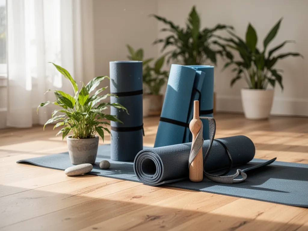 Femme pratiquant la posture Chien tête en bas en plein air, entourée de verdure.