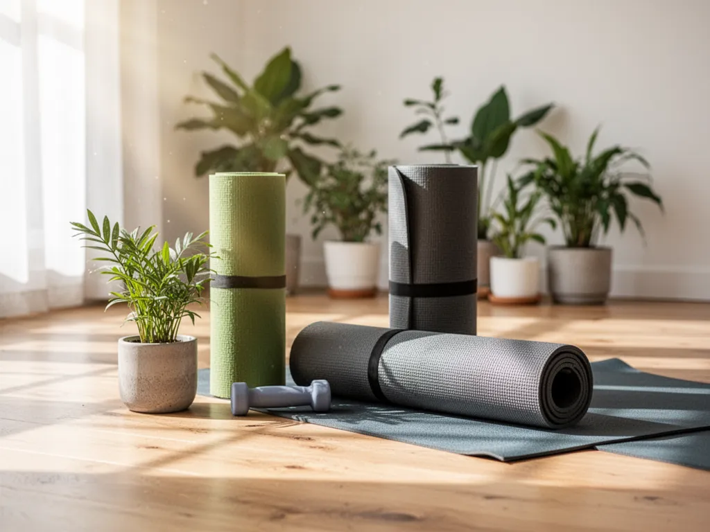 Illustration d'une séance de méditation avec des chakras lumineux